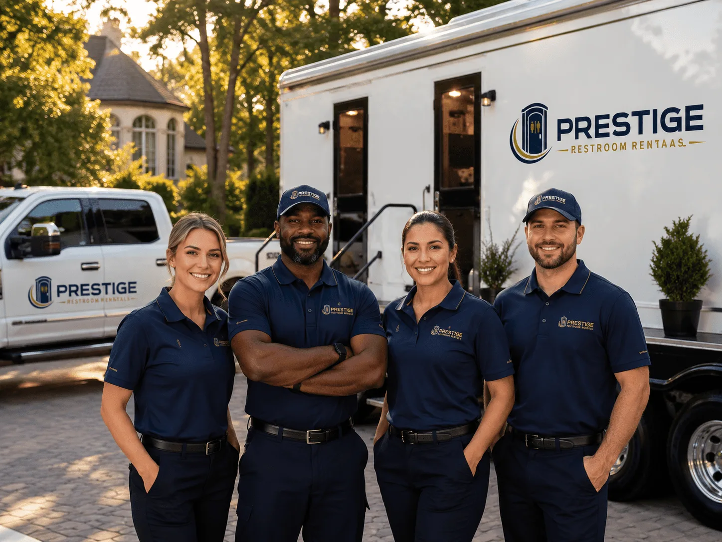 Trusted Luxury Portable Restrooms company in Combs, KY